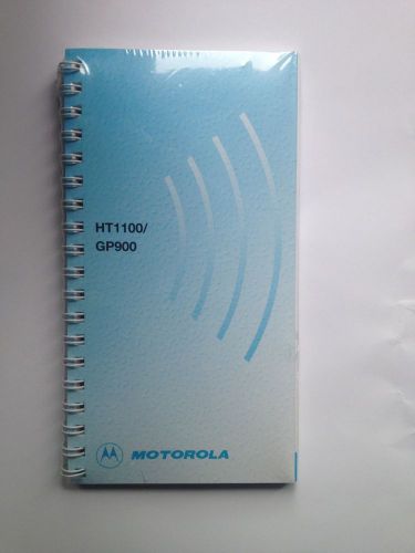 Motorola HT1100 GP900 pocket size User manual, User guide 8 languages NEW