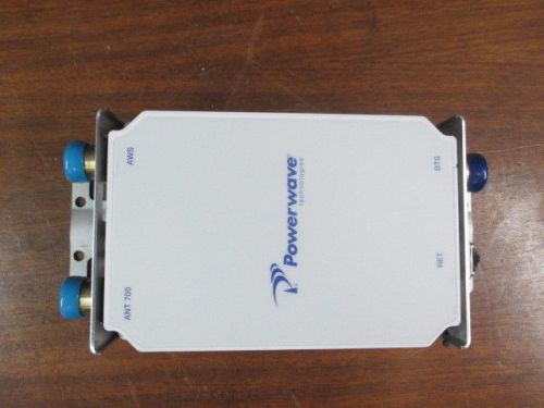NEW Powerwave TSAW-07BP111-001 TMA Single AWS with 700 Bypass 13 dB AISG