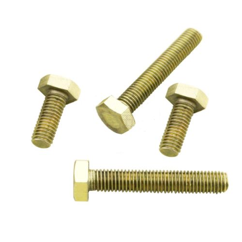 Qty10 metric thread m5*20mm brass outside hex screw bolts for sale