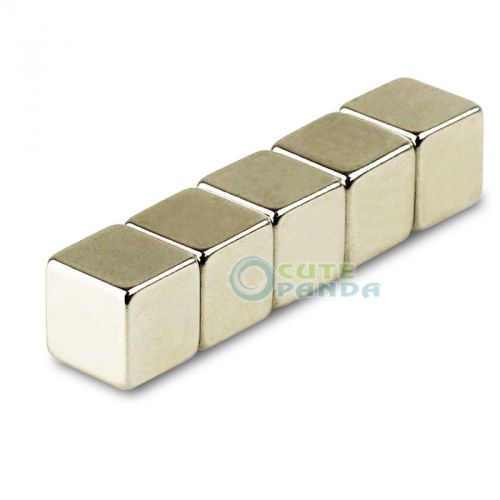 20pcs N50 Supper Strong Block Cuboid 10 x 10 x 10 mm Rare Earth Neodymium Magnet