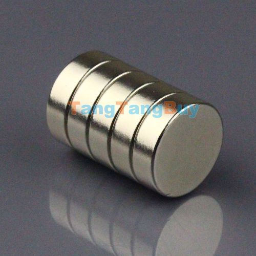 5pcs Super Strong Disc Round Cylinder Magnets 16 x 5mm Rare Earth Neodymium N50