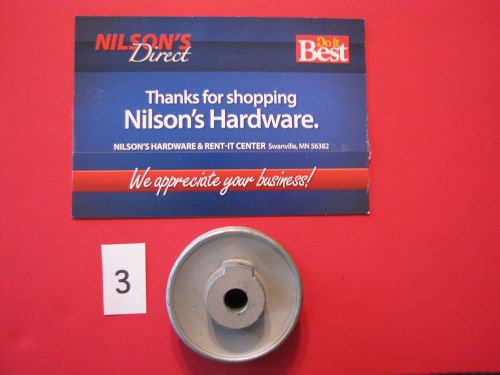 3” diameter od  1/2 ” bore 5/8” v width die cast non-keyed v-belt pulley sheave for sale