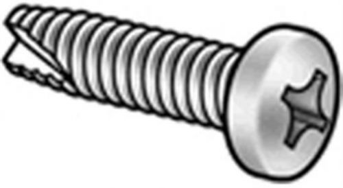 #10-16x1/2 thread cutting screw phillips pan hd type 25 zinc plated, pk 50 for sale
