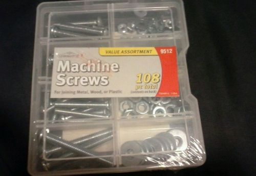 108 piece machine screw set for sale