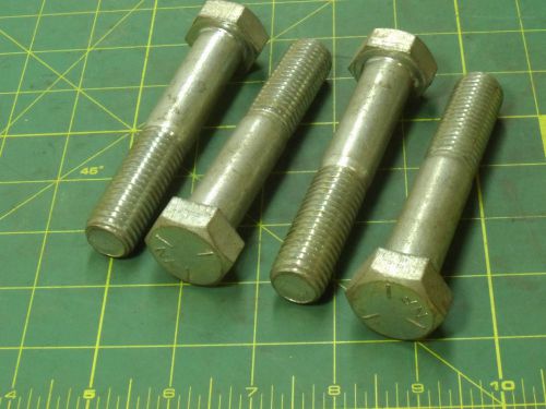 HEX HEAD CAP SCREW BOLT 3/4-10 X 4&#034; GRADE 5 QTY 4 #51016