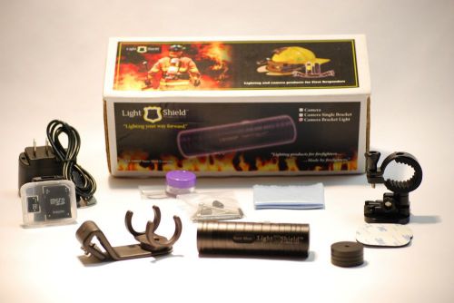 Light shield product sure shot firefighting hd video camera helmet bracket mount for sale