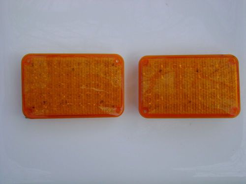 4x6 Amber LED Surface Mount Turn Lights by SoundOff Signal, Sound Off Fire Truck