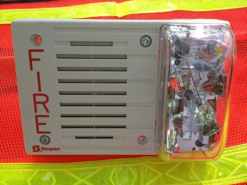 On Sale Simplex Fire Protective Signal Speaker 4903-9173 Used 1 Month