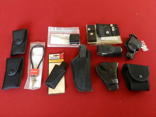 BIANCHI SAFARILAND LOT POLICE GEAR HOLSTERS + HOLDERS ~ L@@K!!