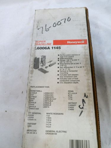 Honeywell l6006a 1145 aquastat controller, new old stock for sale