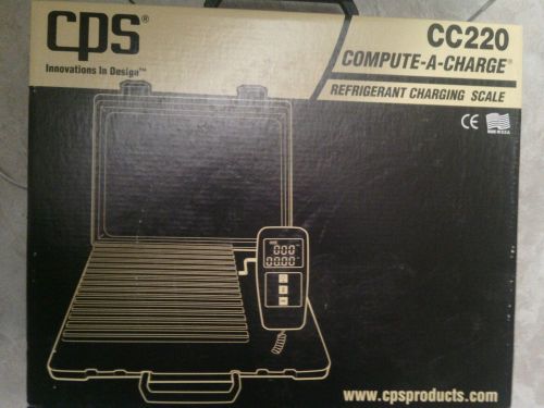 CPS CC220 COMPUTE-A-CHARGE Refrigerant Charging Scale,