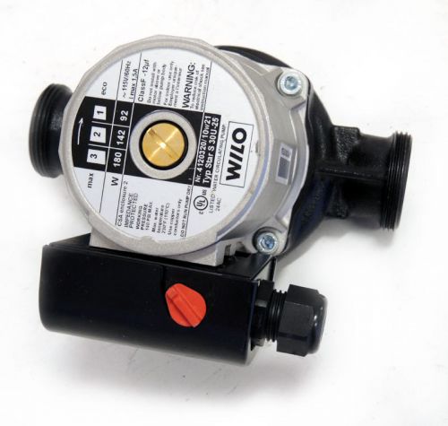 Wilo star s-30u-25 circulator pump 3-speed 180w 115v solar thermal / warranty for sale