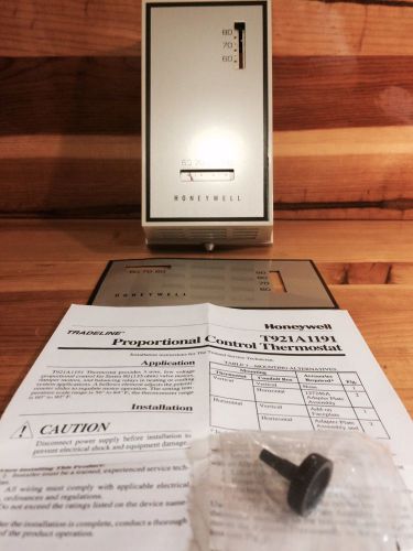 Honeywell t921a1191 proportional control thermostat (00196) for sale