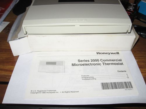 Series 2000 Honeywell Commercial Microelectronic Thermostat T7300D 2007