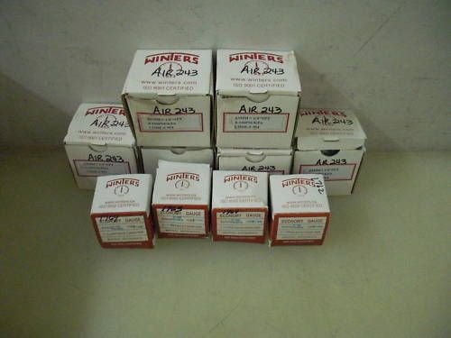 LOT OF 10 WINTERS GAUGES 904 &amp; E1409 *NEW IN BOX*