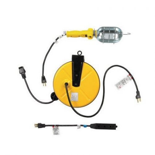 30 ft Trouble Light with Retractable Reel SJT 16/3 - No. 3265873