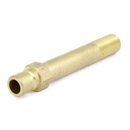 Die cooling male coupling water oil brass hose nipple 2.8&#034; long coupler for sale