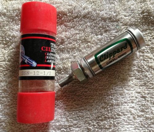 Clippard SSN-12-1/2 Air Cylinder -NEW!!! FREE SHIPPING WOW