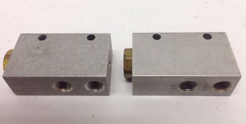 LOT of 2 FABCO AIR OS-1 PULSE VALVE ONE-SHOT 80 PSI