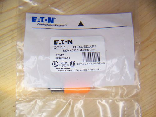 Eaton HT8 HT8LEDAF7 120VAC/DC 30.5mm Amber LED Indicating Replacement Bulb