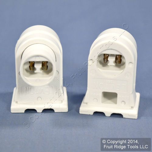 Leviton ho t8 t12 fluorescent lamp holder plunger fixed light socket 13550 13551 for sale