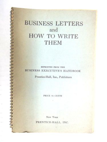 Business Letters and How to write them