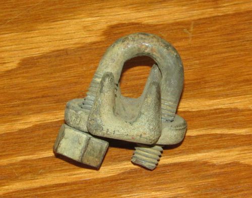3/8&#034; Chicago Forged Wire Rope/Cable Clip (1) USA Made - Used