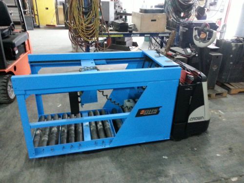 Bhs battery puller changer attached to crown wp 2300 series pallet jack for sale