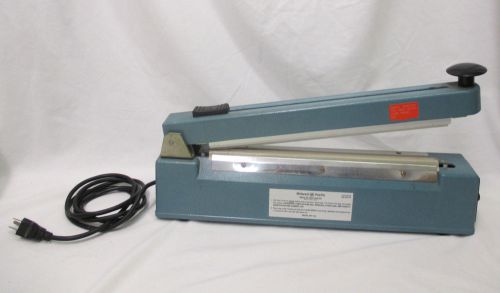 Midwest pacific impulse heat sealer with bag cutter - model mp-12c for sale