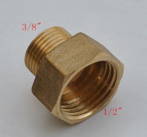Npt g1/2&#034; female transfor 3/8&#034; male threads adapter 2pcs for sale