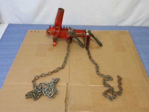Ridgid C-1071 Chain Vice Soil Pipe Assembly Tool