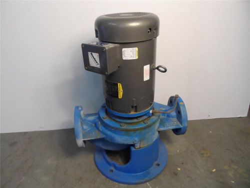 Paco centrifugal inline pump 206 gpm with baldor 7.5hp motor 1770 rpm barrett for sale