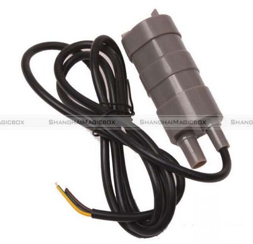 1pc 12v dc 1.2a micro submersible motor water pump 14l/min 840l/h 5m 98*38mm for sale