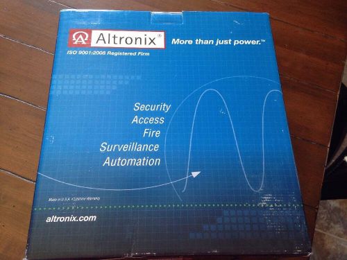 Altronix power supply battery charger w/ fire alarm interface al400ulm for sale