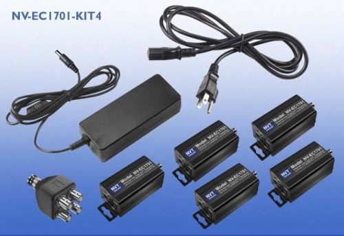 Network Video Technologies (NVT) - NV-EC1701-KIT4 - NVT NV-EC1701-KIT4, 4 Camera