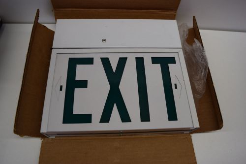 Edwards General Self Powered Exit Sign #1663 12W