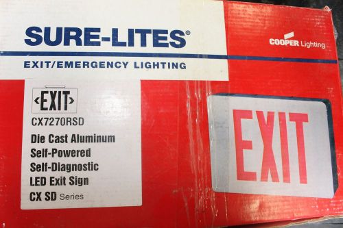 Sure-Lites Emergency Lighting Die Cast Aluminum CX7270RSD