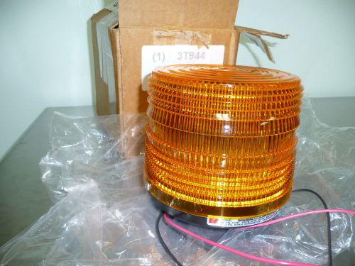 New amber yellow orange federal signal emergency strobe light electra flash for sale