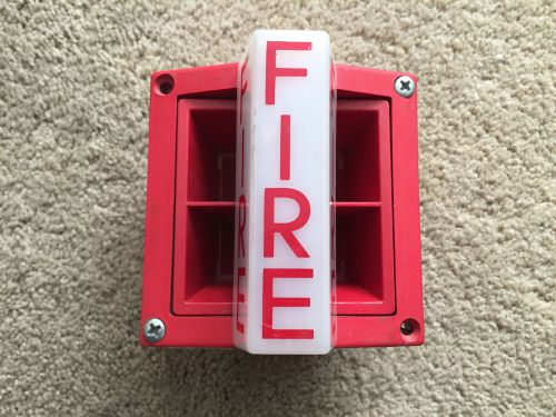 System sensor ma/ss-24d fire alarm sounder horn/strobe for sale
