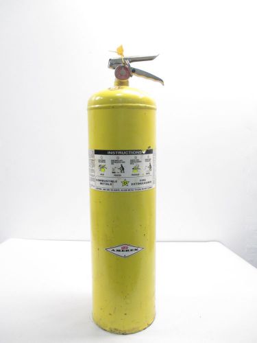AMEREX 570 CHARGED CLASS D 30LB COMBUSTIBLE METALS FIRE EXTINGUISHER D474275