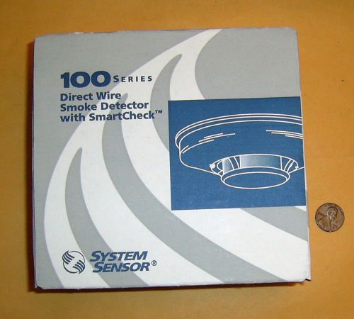 2100at direct wire smoke detector with smartcheck by system sensor for sale