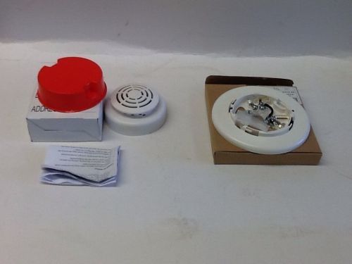 GE Vigilant V-HFD Temperature Head Detector Analog Addressable Kit With Base B4U