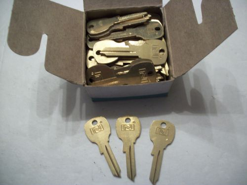 Locksmith lot - 50 uncut key blanks for national locks,d4293,na24, originals for sale