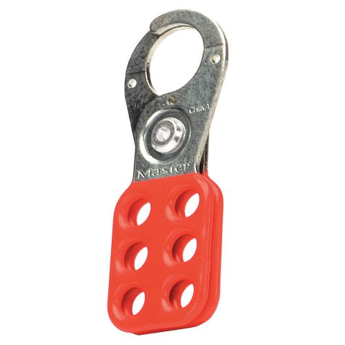 Lockout Hasp, Snap-On, 6 Lock, Red 420