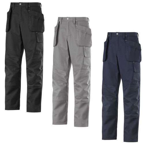 Snickers Work Trousers. With Kneepad &amp; Holster Pockets . Hardwearing-5283