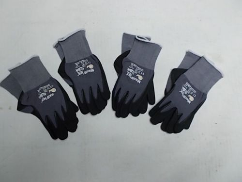 4-pair g tek maxiflex ultimate nitrile coated nylon gloves,size small working gl for sale