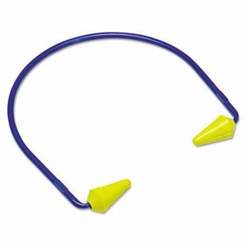 3m CABOFLEX Model 600 Banded Hearing Protector, 20NRR, Yellow/Blue (MMM3202001)