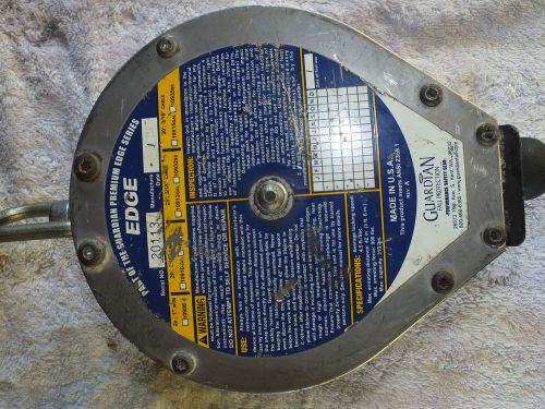 Guardian EDGE FALL PROTECTION 42&#039; Ft.  Retractable Lifeline - Good WORKING COND