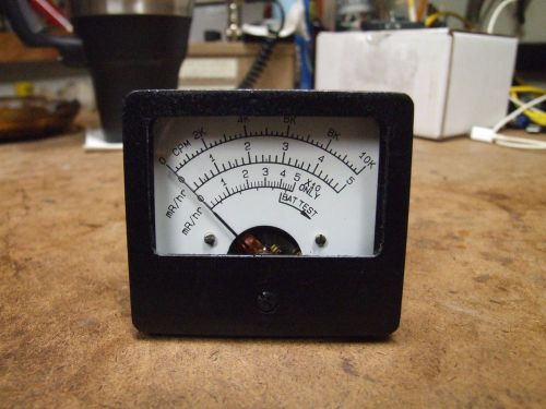 Ludlum Model 2 Geiger counter panel meter, works.