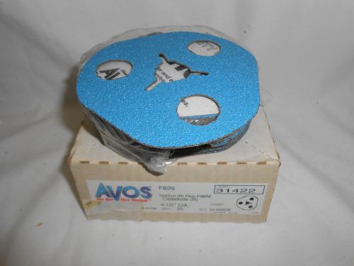 Norton Box of 25  AVOS  NORZON  Abrasive Discs  4-1/2&#034;  50 grit   F826 USA